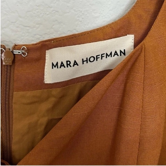 Mara Hoffman Phaedra Linen Blend Midi Dress - Picture 12 of 13